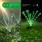 Solar St Patrick’s Day Decorations Outdoor, 2 Packs Solar Shamrock Path Lights with Stainless Steel Stakes, Waterproof Green Lucky Clover Lights for Garden Patio Yard Irish St Patrick's Day Décor